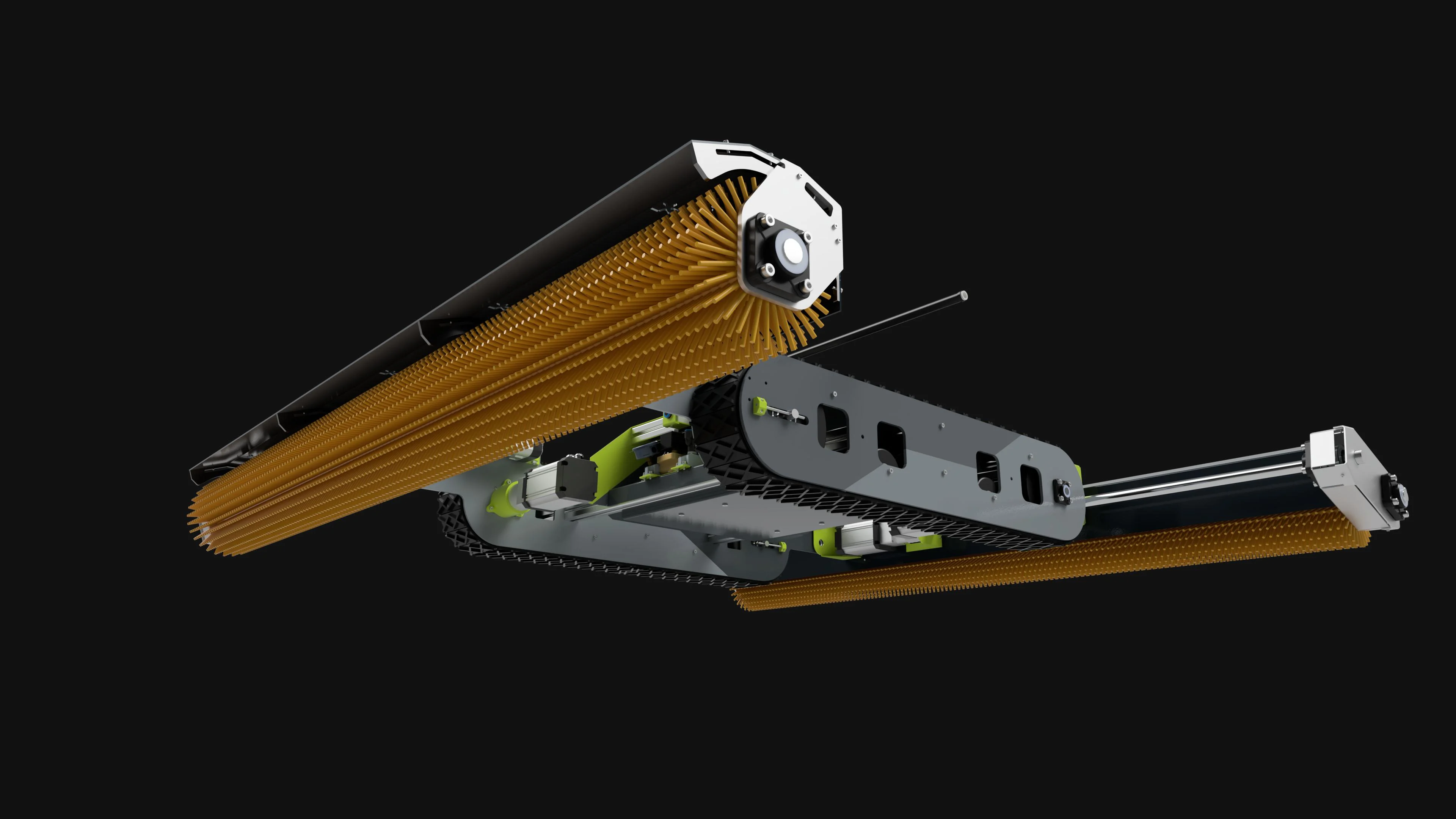 solar cleaning robot